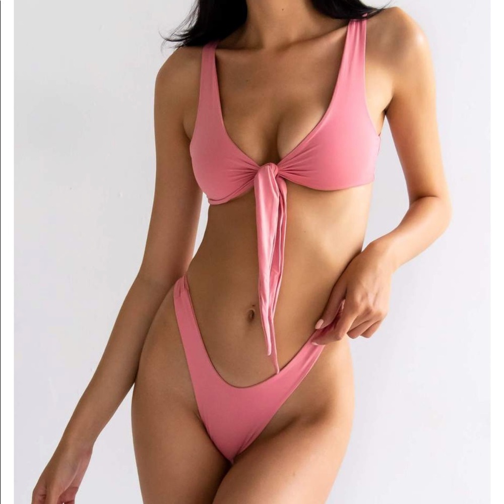 437 Kenzie Bikini Set Rose